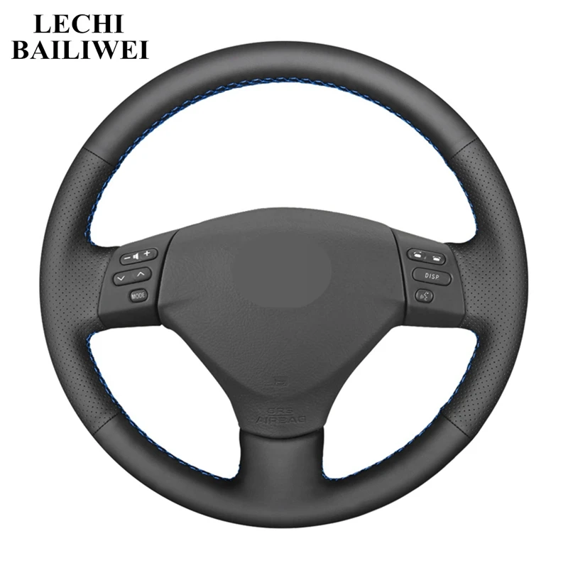 Чехол на руль из искусственной кожи для Lexus RX330 RX400h RX400 2004 2007|Чехлы руль| |