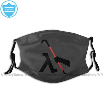 

Half Life Mouth Face Mask Half Life Pied De Biche Facial Mask Cool Kawai with 2 Filters for Adult