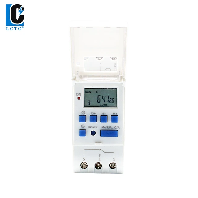 thc15a 7 Days Programmable Digital Timer Switch Relay Control 220V 230V 6A  10A 16A 20A 25A 30A Electronic Weekly - AliExpress