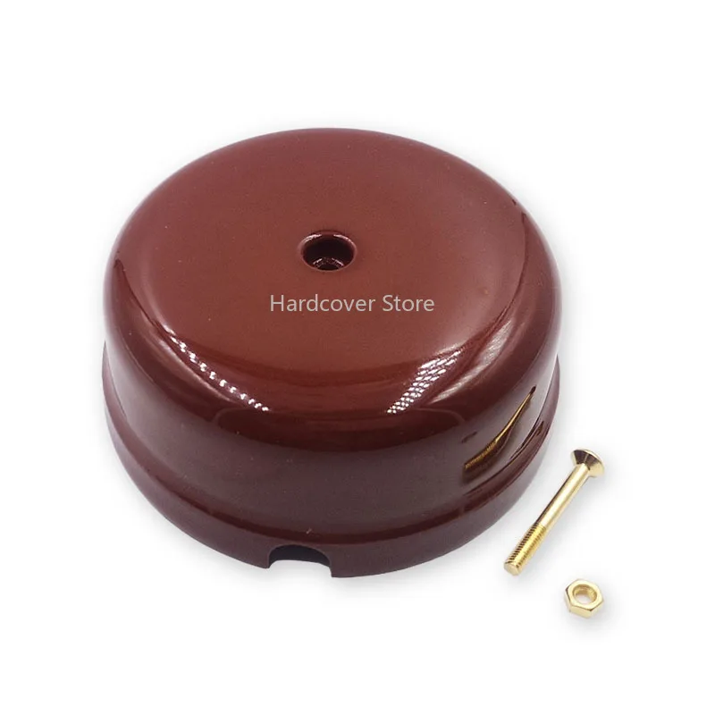 Hd5e41e1af68d4aaeb9f2eba2f1f7484eD Home Improvement Wall Switch Socket Wire Bottom Box Ceramic Junction Box Electrical Mounting Box