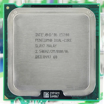 

For Intel Pentium Dual-Core E5200 CPU Processor (2.5Ghz/ 2M /800GHz) Socket 775 free shipping