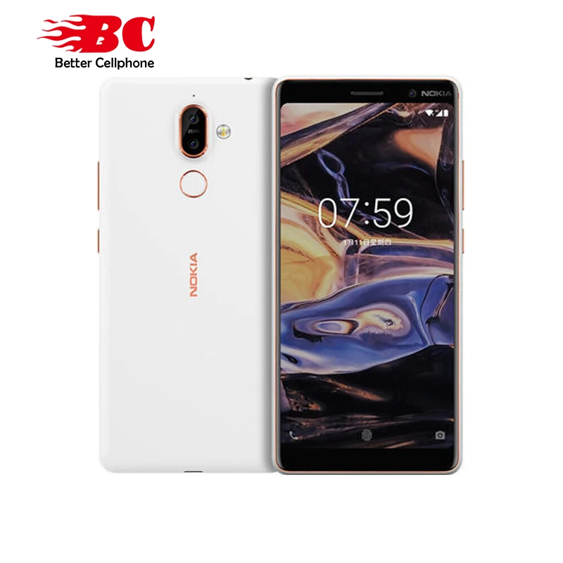 Global ROM Nokia 7 Plus 4G LTE Smartphone Android 8.0 6.0 Inch Snapdragon 660 Octa Core 4GB RAM 64G 3800mAh | Мобильные телефоны и