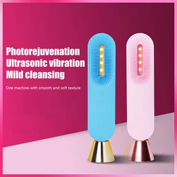 

Silicone Face Cleansing Brush Electric Face Cleanser Electric Facial Cleanser Cleansing Skin Deep Washing Massage Brush#g40