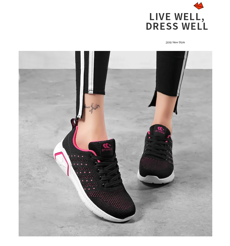На открытом воздухе Для женщин ShoesFashion сапоги повседневная женская обувь спортивная обувь для Для женщин с перфорацией на сетчатая дышащая обувь; женские кроссовки; Для женщин обувь для прогулок