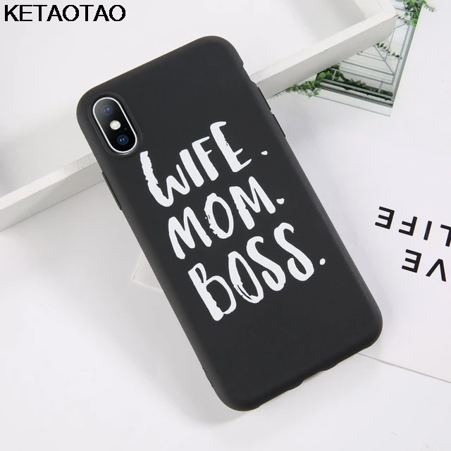 KETAOTAO Модный чехол для телефона с граффити цвета конфеты чистый буквы s для iPhone 6 7 8 Plus X XS XR 11 Pro Чехол Мягкий ТПУ резиновый силиконовый - Цвет: Многоцветный