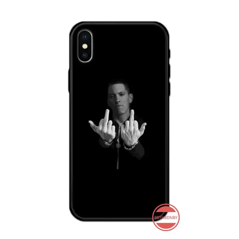 США певец актер Эминем ТПУ Мягкий силиконовый чехол для телефона iphone 5 5s 5c se 6 6s 7 8