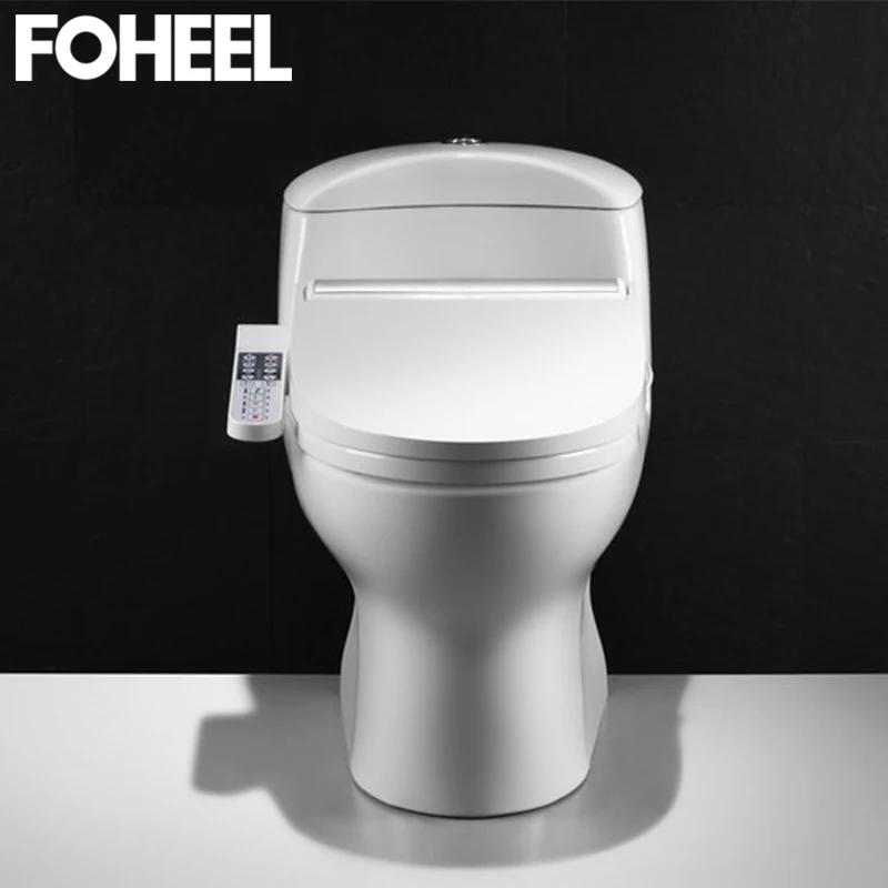 FOHEEL новинка электронное биде с боковой панелью управления умное подогревом