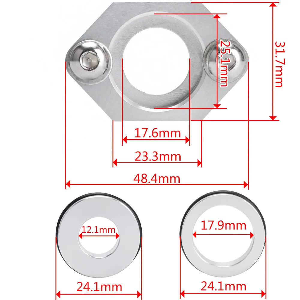 Free-shipping-ALUMINUM-MAP-SENSOR-FOR-VW-AUDI-1-8T-FLANGE-KIT-GOLF-GTI-BEETLE-JETTA (1)