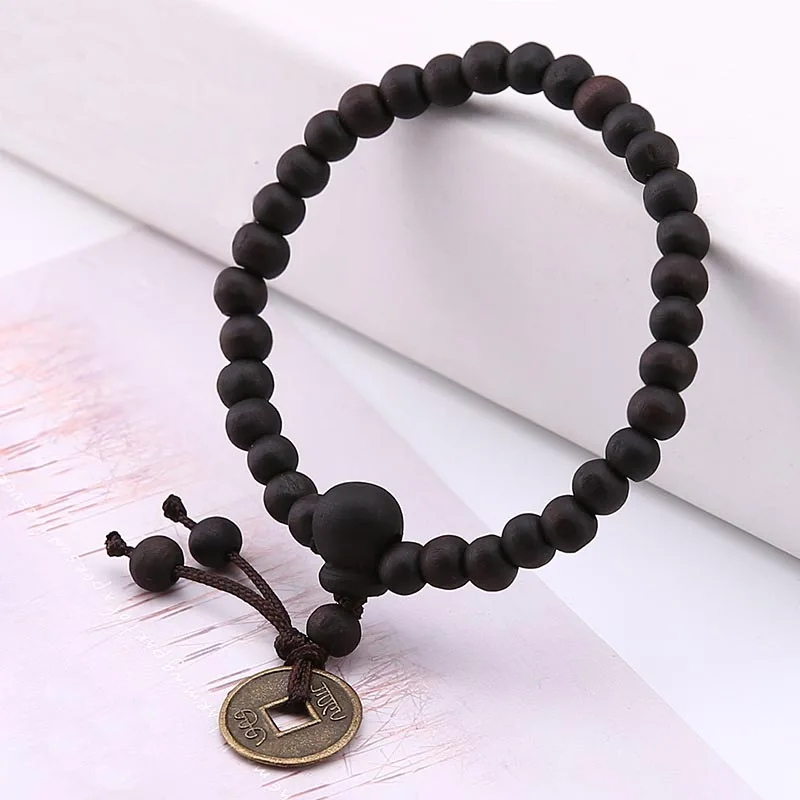 Модная старинная подвеска монета плетеные браслеты из бусин макраме нанизанных