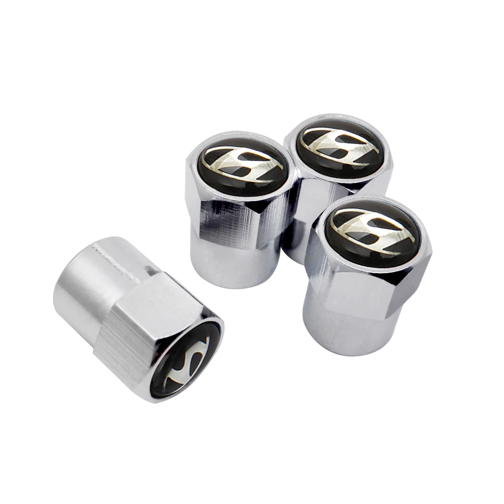 Lot De 4 Bouchons De Valve De Pneu Antivol Pour Voitures