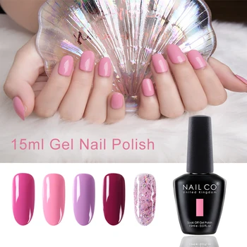 

NAILCO 15ml Hot Summer Gel Nail Polish Vernis Semi Permanant Uv Led Acid Free Hybrid Varnishes Nail Art Design Soak Off Lacquer