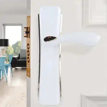 

European Style Key Lock Handle Set Room Door Zinc Alloy Wood Door Knob Accessory Door Hardware Lock
