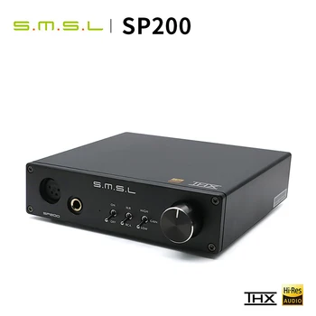 

Orignal SMSL SP200 THX HP Amp XLR Balance Headphone Amplifier Lower Noise Small Size THX AAA 888 Technology Pre-Amplifier 2