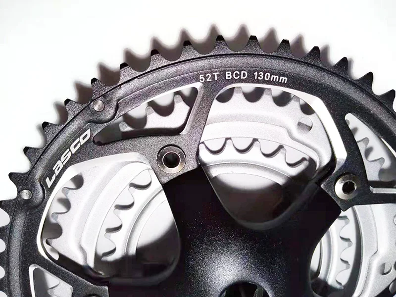 Сверхлегкий алюминиевый сплав 52/42 / 30T 170 мм BCD130 Bike Crankset Road Bike-Fold-bike Цепное колесо