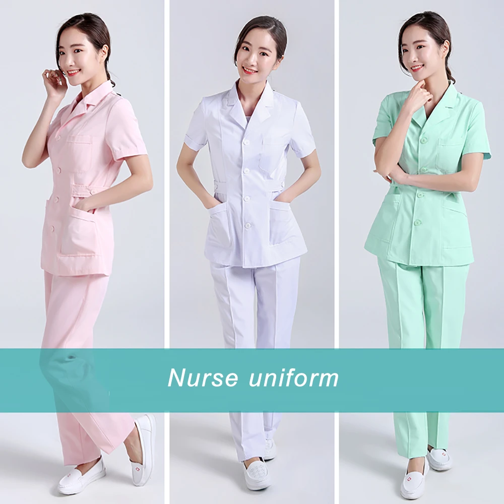 Uniforme médico para enfermera, ropa de trabajo para Hospital, salón de belleza, médico, sala de operaciones, de trabajo, conjunto de fregado para tienda de mascotas|Uniforme de - AliExpress