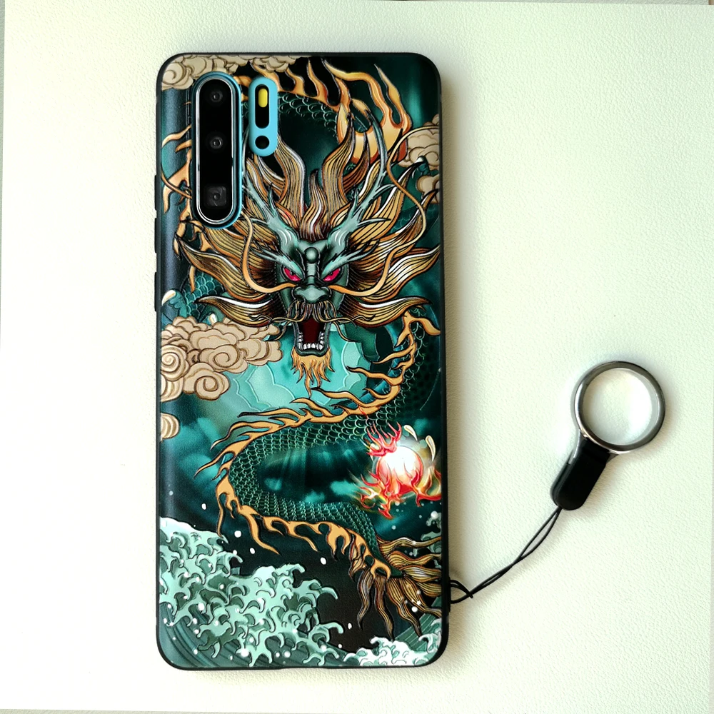 Чехол для Samsung Galaxy Note 20 10 Plus 5G 9 8 S20 Ultra S10 S9 S8 рельефный 3D Мягкий Силиконовый