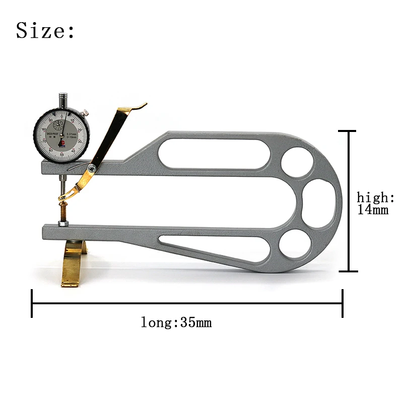 Medidor de Espessura de Guitarra Ferramenta para Medir Espessura de Guitarra - Image 2