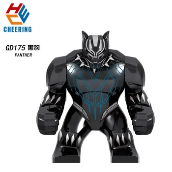 

GD175 Big Figures Building Blocks Sprider-Man Endgame Black Panther Bricks Heroes Iron Man Toys For Model Kids