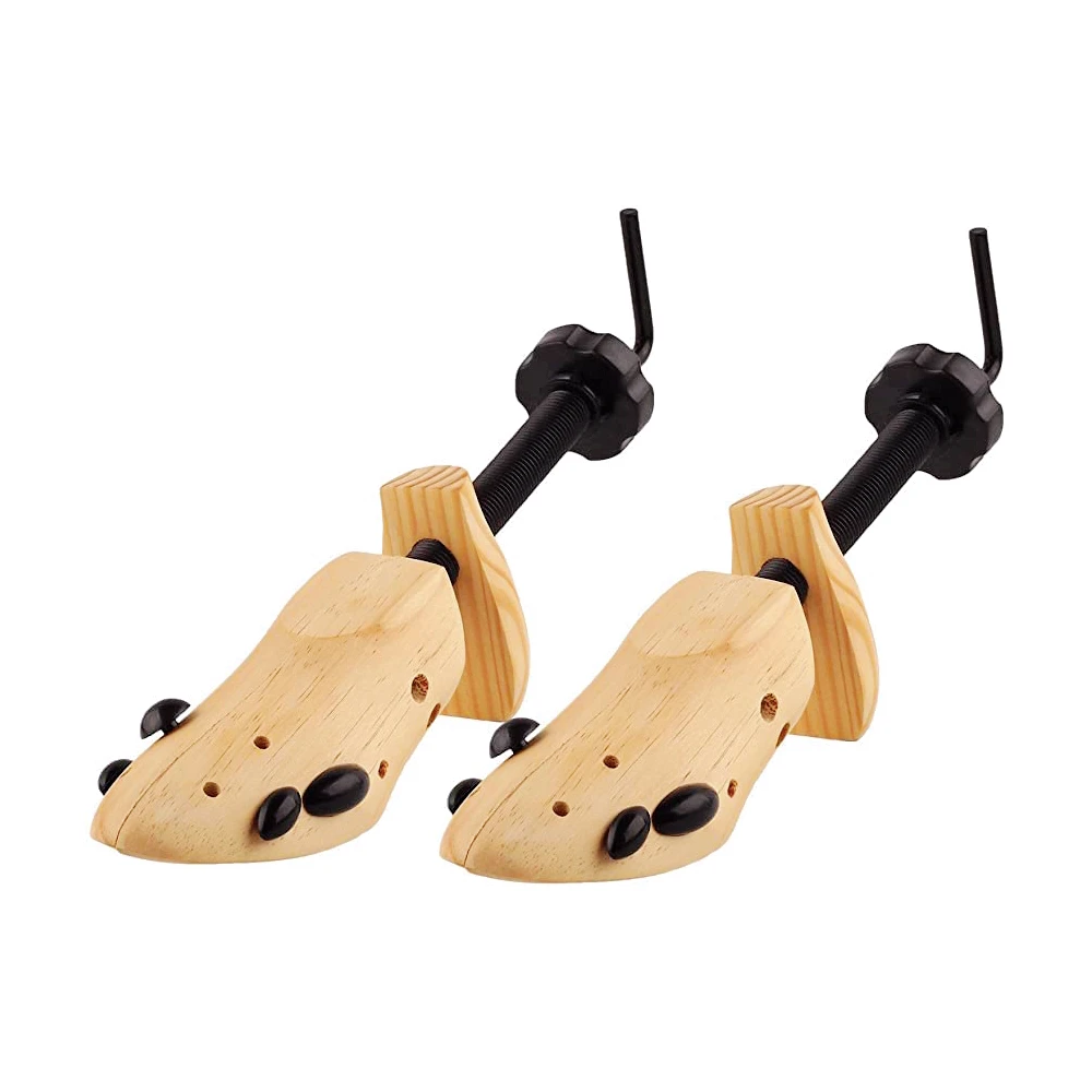 

1pcs Shoe Trees Natural Wood Tree Stretcher Set Size 3–13 Unisex Wood Shaper S M L