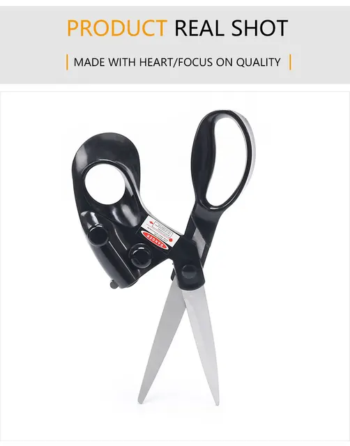 Sewing Guided Scissors for Fabrics/Paper/Crafts Cutting, Sewing Cut  Straight Fast Right-Handed Scissors with Laser Guided, Gifts for  Professional