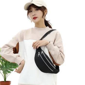 

Women Corduroy Waist Bag Ladies new Designer Canvas Fanny Pack Fashion travel Money Phone Chest Banana Bag Female Bum Belt Bags