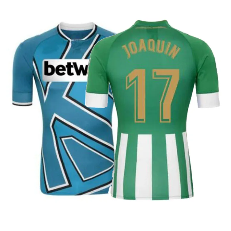 Nuevo 2020 de 2021 CANALES Jersey de fútbol 20 21Real BetisES JOAQUIN B IGLESIAS-Camiseta De Fútbol FEKIR, ropa De casa y fuera, tercera Camiseta