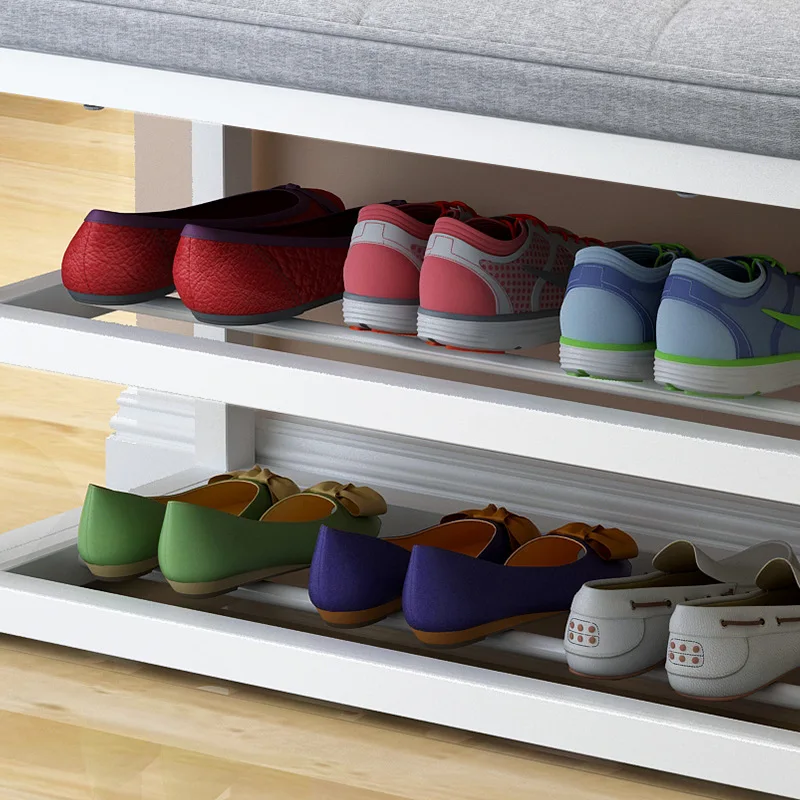 Najtaniej 2 Tier buty taboret do przechowywania salon stojak na buty proste zmiana ławki na buty organizator szafka korytarz krzesło uchwyt półki