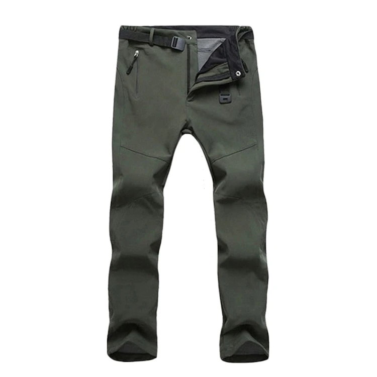 Women Army Green JACKSANQI зимние женские флисовые брюки для занятий спортом на открытом воздухе водонепроницаемая брендовая одежда для пеших прогулок кемпинга треккинга лыжные трости RA261 - Цвет: Women Army Green