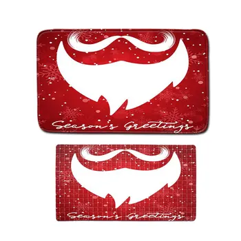 

Christmas Pattern Non-slip Carpet Bath Mat Floor Mat Foot Mat PVC Non-slip Mat