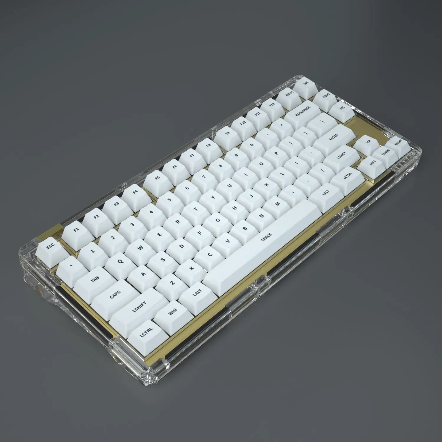 magic keyboard pc IDOBAO ID80 CRYSTAL KEYBOARD KIT（GASKET MOUNT VERSION) best pc keyboard