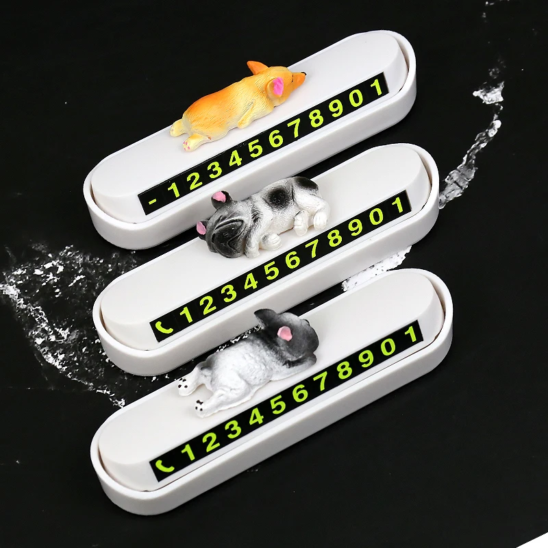 

Car Temporary Stop Sign Temporary Car Parking Card Telephone Number Car Parking Card Stop Phone Number Card Plate Hidden Switch
