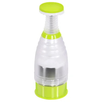 

Household Stainless Steel Shredder Kitchen Hand Pressure Mixing Garlic Dish Biscuits Garlic Machine Food Machine Food Machine