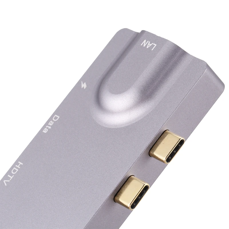 9 в 1 пара Тип-C удлинитель док-станция для MacBook Pro к HDMI