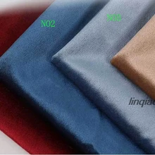 Фабричное пятно 2,8 метров 750 г итальянская бархатная окрашенная штора бархатная ткань, короткая плюшевая ткань для одежды