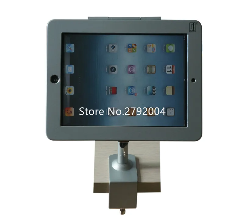 Caixa de Bloqueio do Computador com Braçadeira para Ipad Caixa de Bloqueio de Segurança do Computador 2 - 3 4 ar 6 para ipad 2 3 4 ar caixa