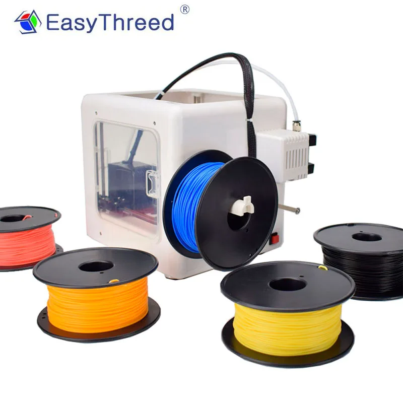 Нити для 3D-принтера EasyThreed PLA 250 г 1,75 мм Диаметр Экологичные гладкие материалы для 3D-печати