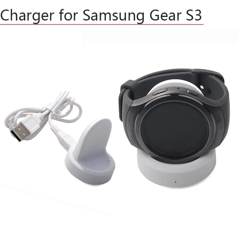 5V 1A Wireless Charging Dock Cradle Charger for Samsung Gear S3 Gear S2