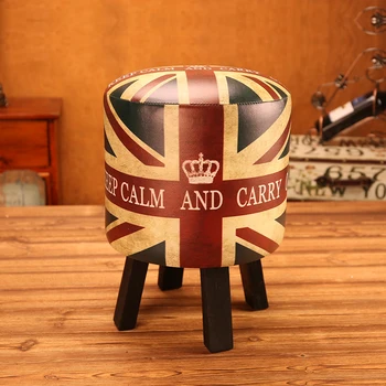 

European Style Simple Modern Fashion Low Bench Creative Shoe Bench Children Bench Household Living Room Tea Table Door Stool