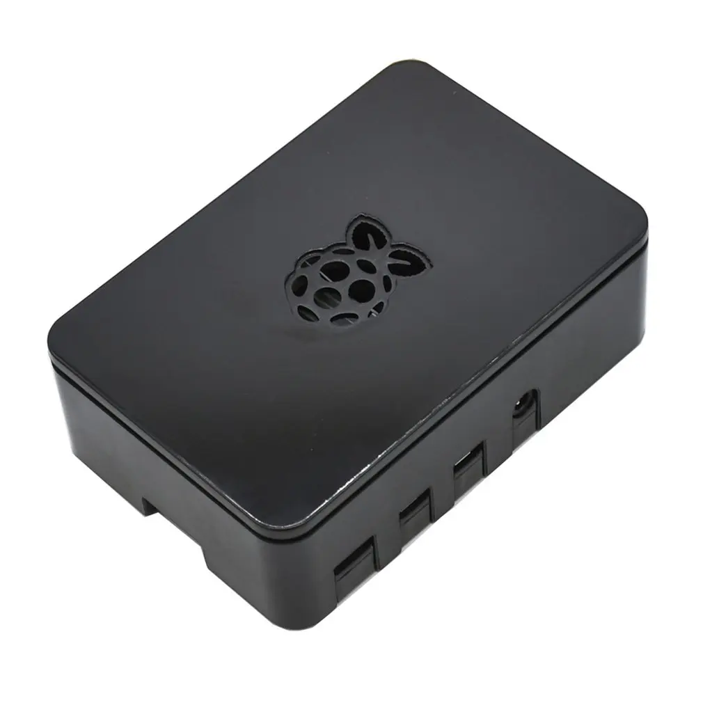 Raspberry Pi чехол Корпус коробка V4 Raspberry Pi ABS индивидуальный корпус Raspberry Pi ABS Корпус для Raspberry Pi 4B - Цвет: Black