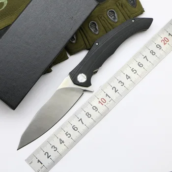 

LOVOCOO RK987 D2 blade G10 handle folding blade hunting utility knife camping survival outdoor portable tool EDC tool