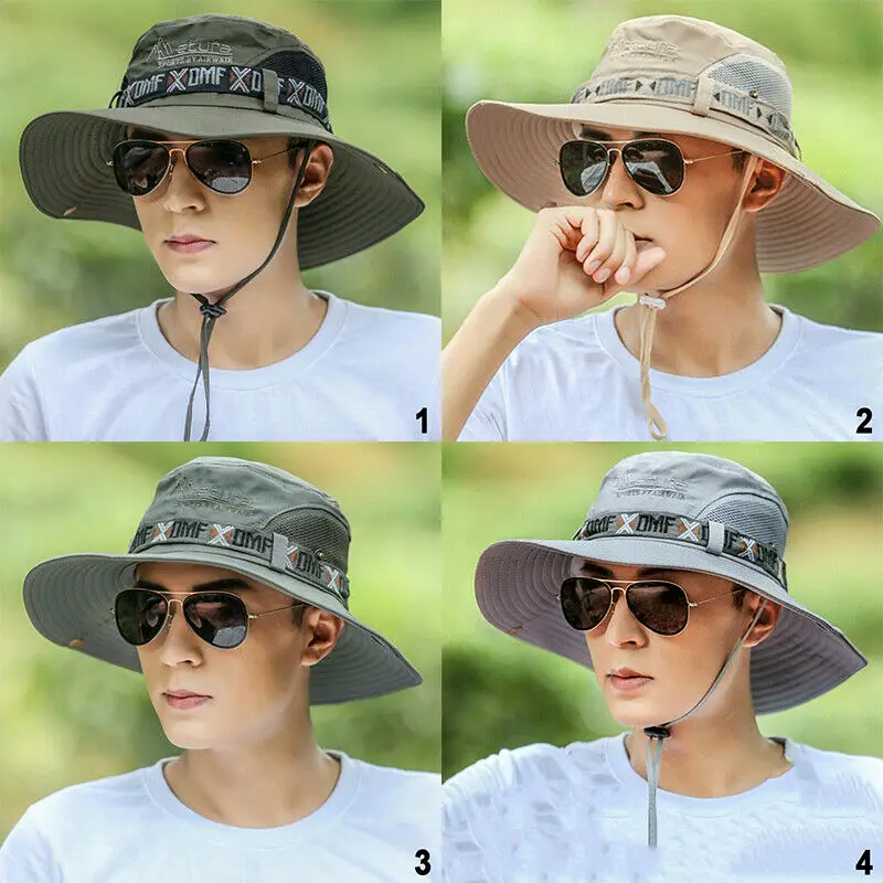 Hat Male Summer Fisherman Outdoor Sun Visor Fishing Beach Climbing Cap