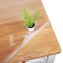 Wasserdicht PVC Tischdecke Transparent Tisch Beschichtung Pad Küche Muster Öl Malerei Glas Weiche Tischdecke 1,0mm