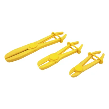 

Car Plastic Tubing Sealing Plier Clamp Tool For Oil Pipe Tube Hose Trim Clips Car Repair Tool Tubing Cut-off Clamp Yellow HOT