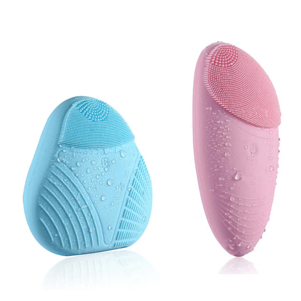 

Silicone Face Cleansing Brush Electric Facial Cleanser Cleansing Skin Deep Washing Massage Brush Skin Care Beauty Instrument