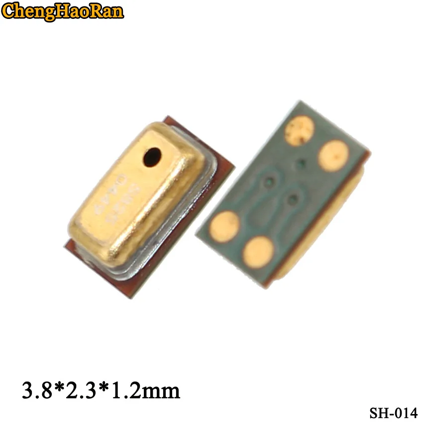 ChengHaoRan 10 шт./лот 3,8*2,3*1,2 мм встроенный микрофон внутренний мобильный телефон обычно используется мобильный телефон, микрофон