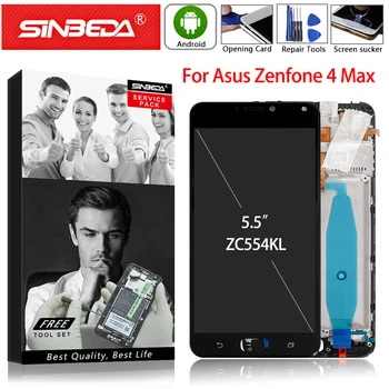 

5.5" Original For Asus Zenfone 4 Max ZC554KL X001D LCD Display Touch Screen Digitizer with Frame For ASUS ZC554KL LCD Assembly