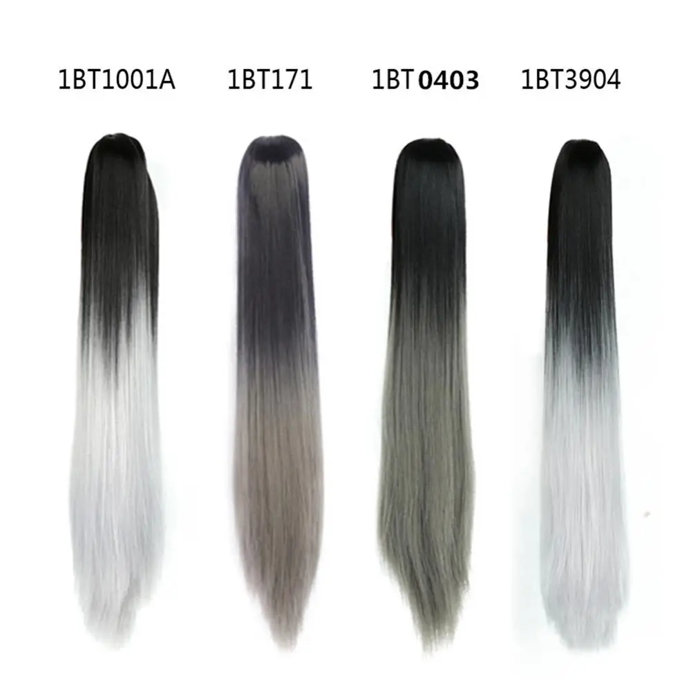 ValentWigs 24 ''Омбре Цвет Коготь заколка для хвоста синтетические волосы