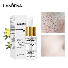 

LANBENA Pore Shrink Serum Hyaluronic Acid Nourish Moisturizing Dryness Repair Face Pores Treatment Essence Liquid Skin Care 15ml