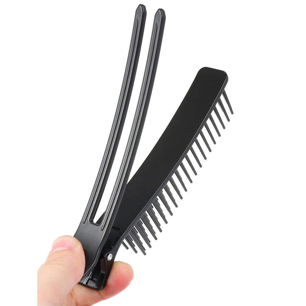 

Hair Clips Hairderssing Professional Hair Clip Clamps Hairdressing Sectioning Cutting Comb Salon Drying Perm Dyeing Hairstyling
