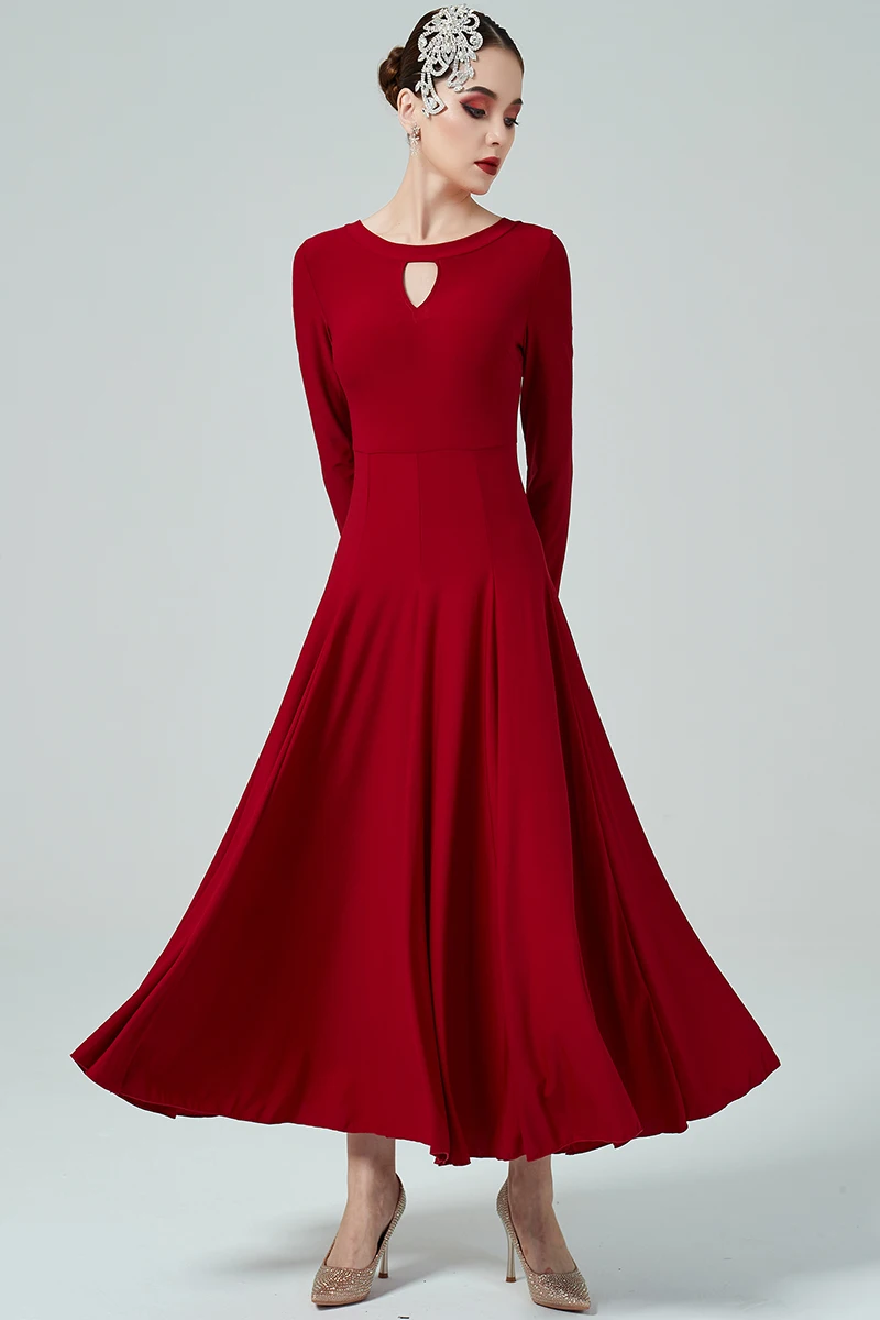 

Newest Woman Ballroom Dance competition Dress dance ballroom waltz standard dance Dress women ballroom Dress Y0267Z